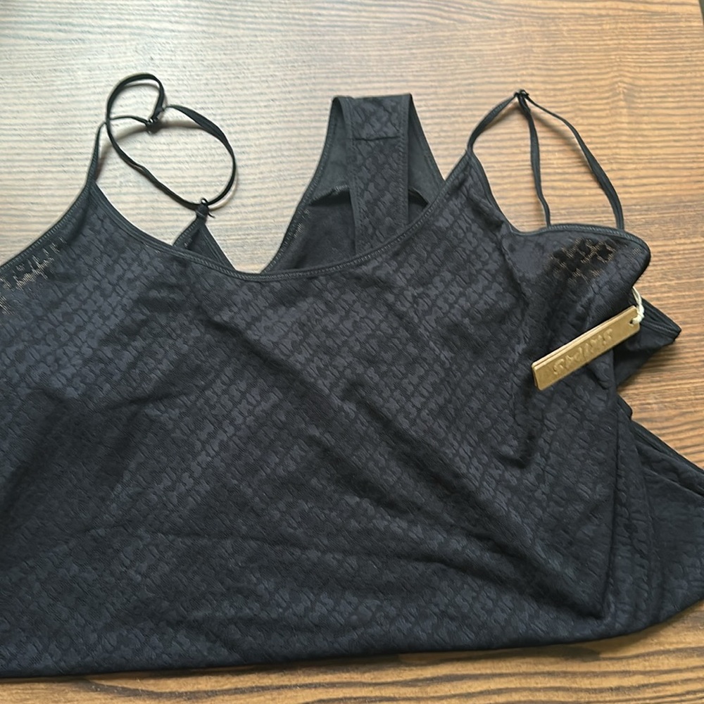 Skims Women’s Mesh Logo‎ Black Bodysuit 4X NWT - Picture 2 of 2